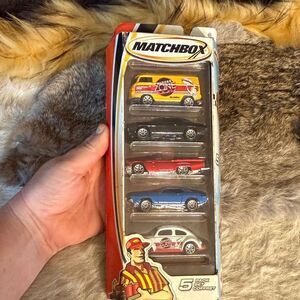 Match 5-Pack Die-Cast Cars - Red, Yellow, Blue (800)